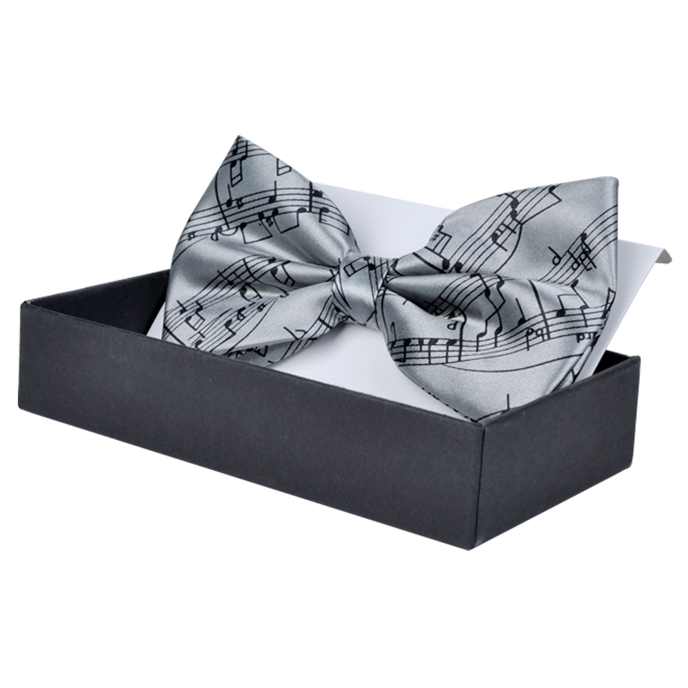 2020 Pre Tie Music Notes Bow Tie Self Tie Style Suitable For Concert