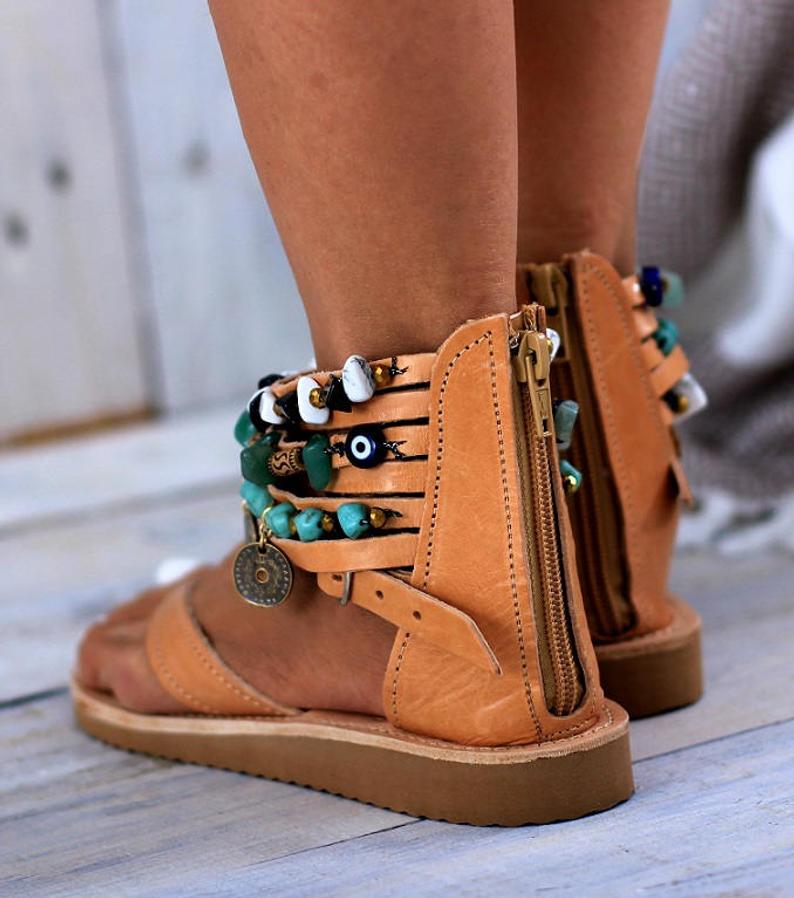 Greek Style Summer Women Sandals7