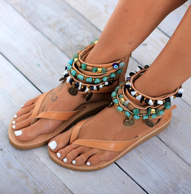 Greek Style Summer Women Sandals1