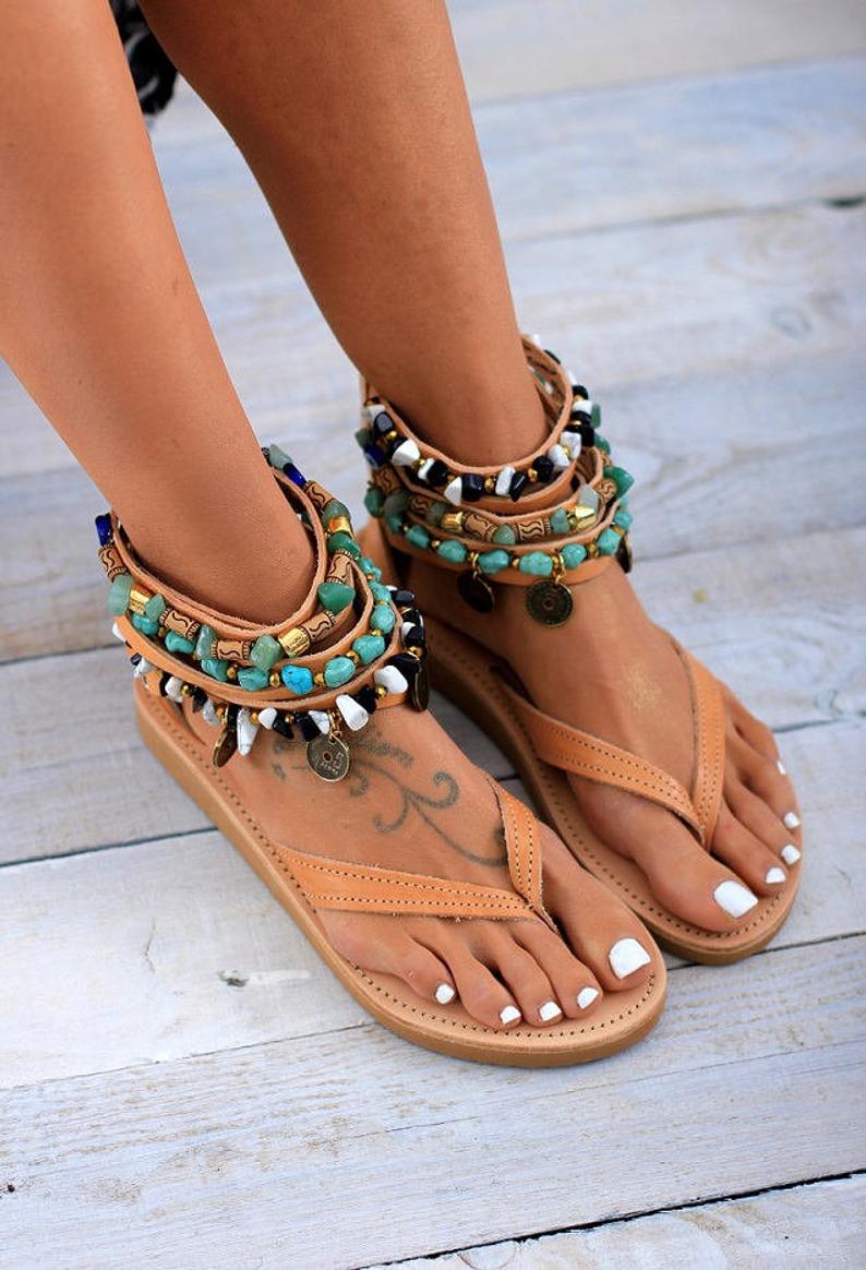 Greek Style Summer Women Sandals6