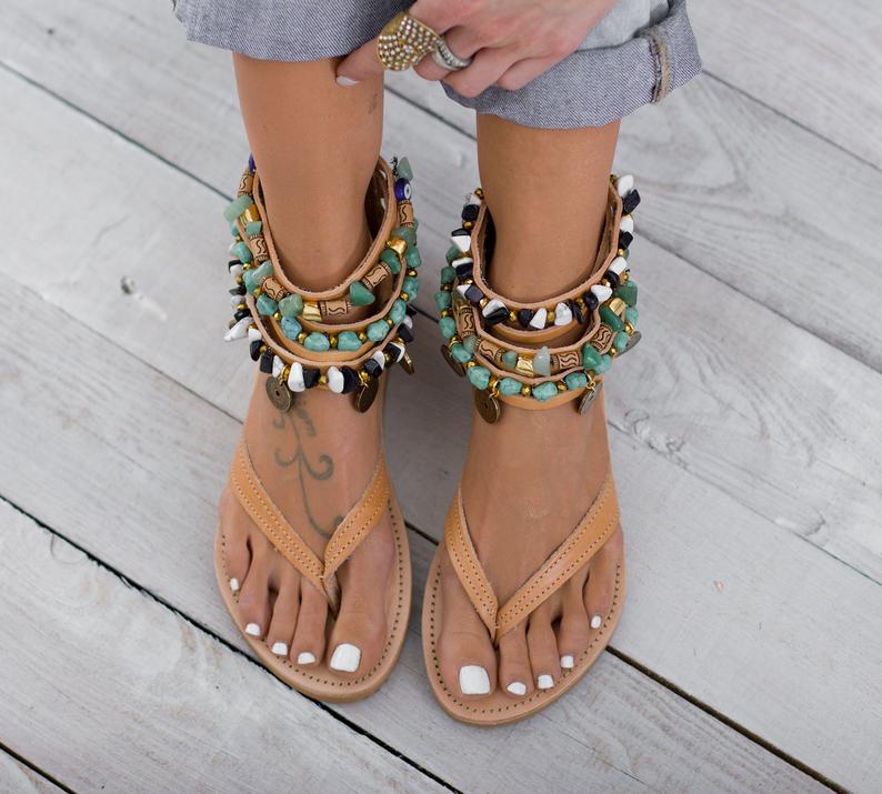 Greek Style Summer Women Sandals2