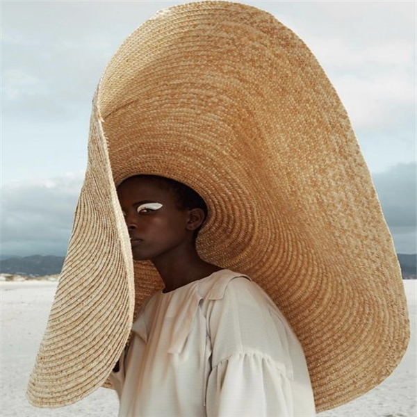 US$ 61.20 - Women's Fashion Wide-brimmed Summer Beach Hat - www ...