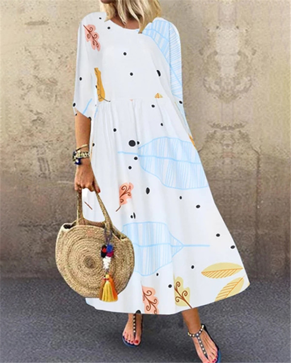 US$ 29.90 - Printed Summer Holiday Daily Fashion Maxi Dresses - www ...