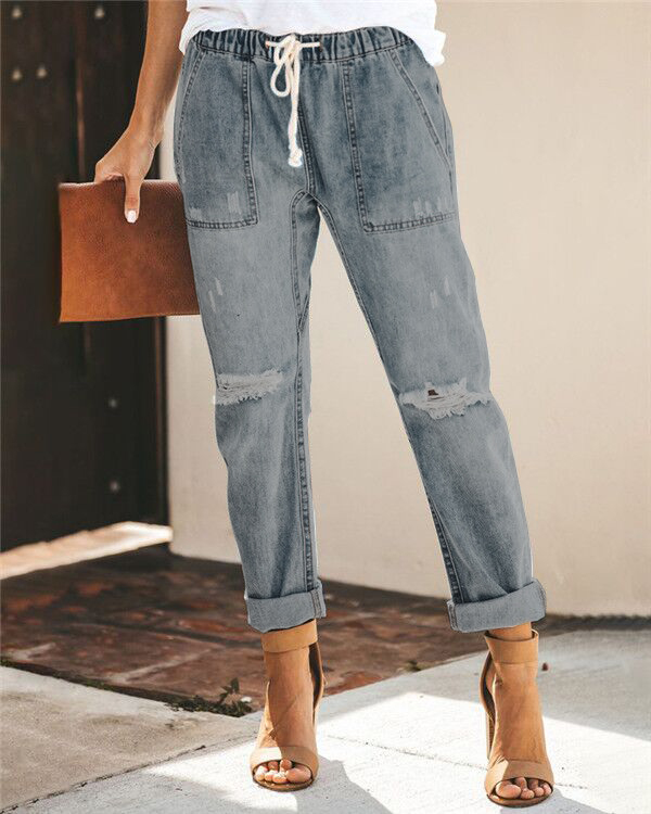 US$ 39.90 - Women's Classic Urban Fashion Denim Bottoms Jeans Skinny ...