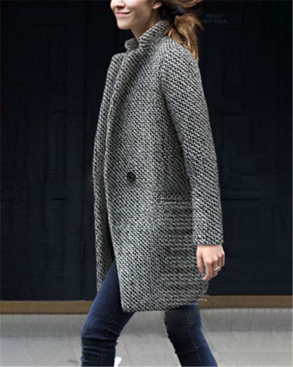 US$ 46.99 - Elegant Thicken Winter Cotton Warm Coats - www.tangdress.com
