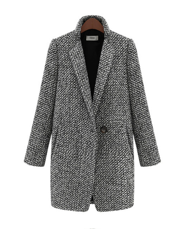 US$ 46.99 - Elegant Thicken Winter Cotton Warm Coats - www.narachic.com