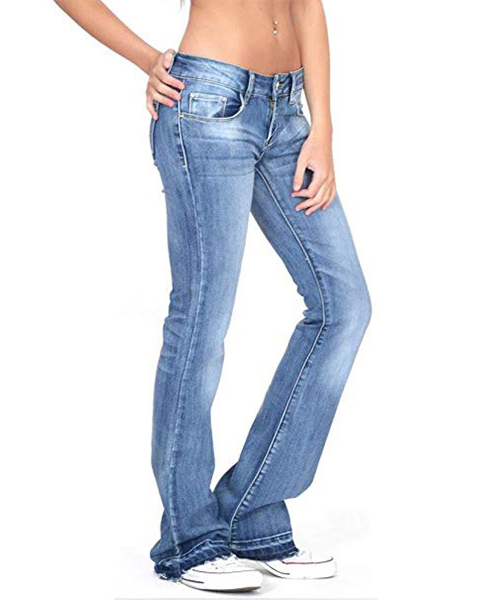 US$ 39.99 - Women's Stretch Casual Denim Bottoms Jeans Pants - www ...