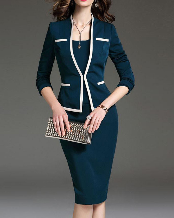 US$ 38.96 - Women Suits Bodycon Dress - www.narachic.com