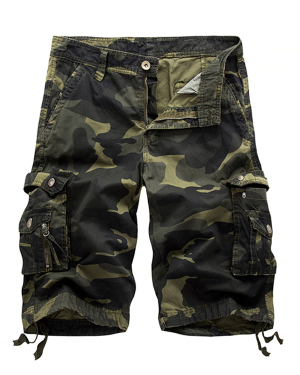 US$ 49.99 - Men's Military Cargo Shorts Summer Camouflage Multi-Pocket ...