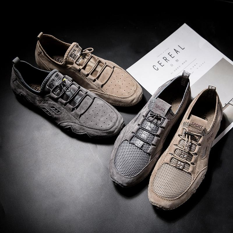 mens soft sole trainers