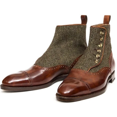US$ 86.59 - Fashion Wild Casual Men's Short Boots Four Color - www ...