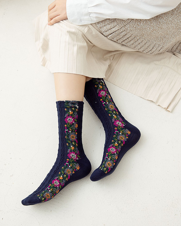 US$ 9.99 - Casual Floral Cotton Tribal Sweet Underwear & Socks - www ...