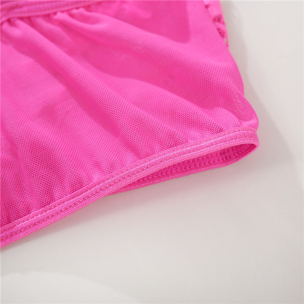 US$ 25.36 - Rose Sexy Lace Detail Bralette & Panties Set - www.narachic.com