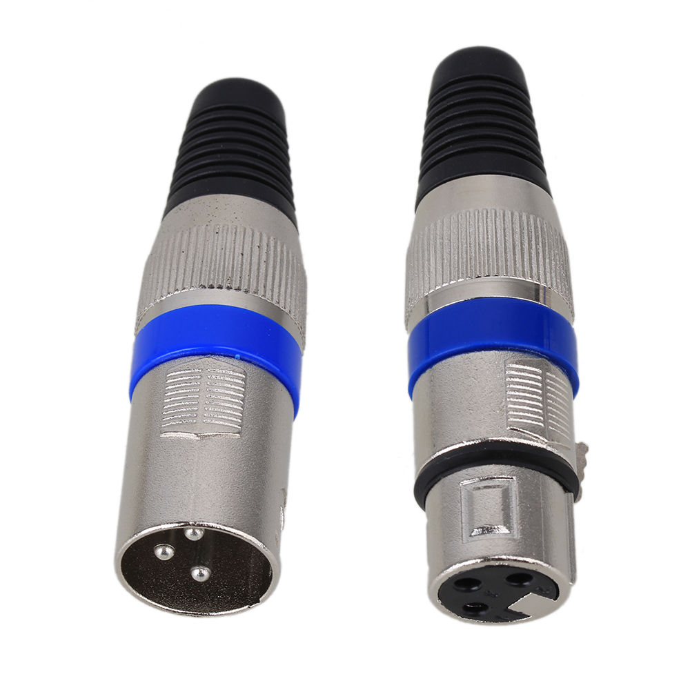 5 Pairs XLR 3 Pin Female MIC Jack Plug Audio Microphone Cable Connector eBay 5 Pairs XLR 3 Pin Female MIC Jack Plug Audio Microphone Cable Connector eBay