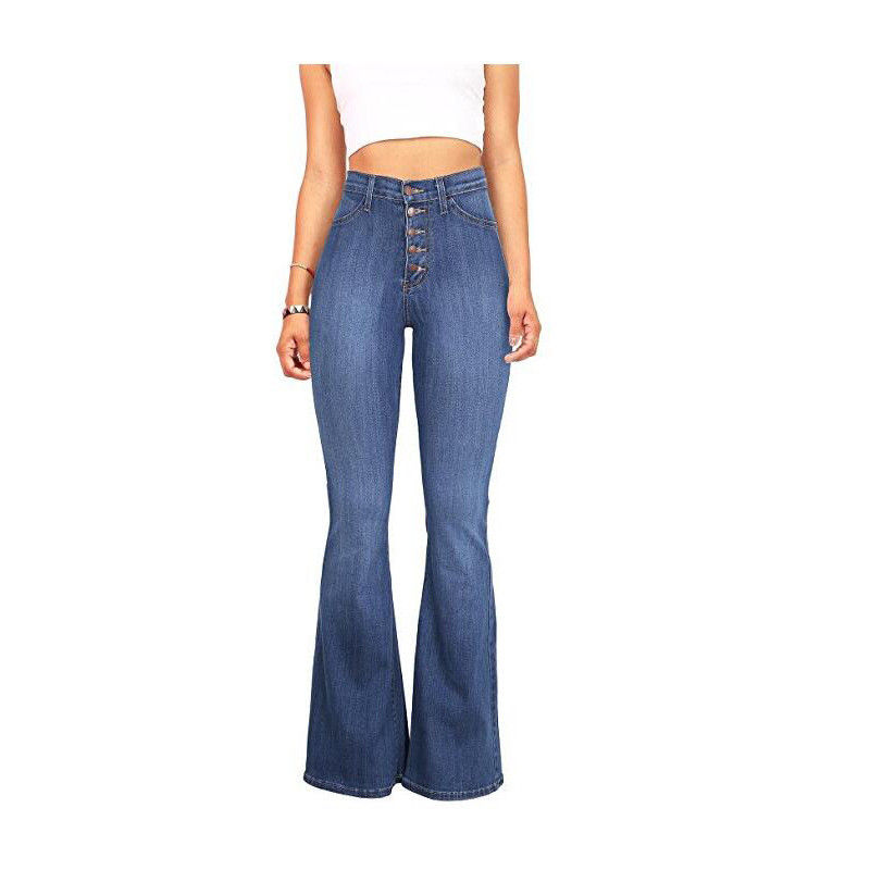 Jeans Para Mujer De Moda Talle Alto Pegados Casuales Pantalones Largos Slim New Women S Clothing Boys Jeans