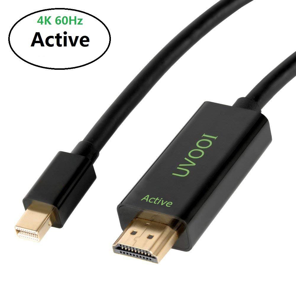 Mini DisplayPort to HDMI Adapter Cable 4K mDP Mini DP Thunderbolt to HDMI 10FT