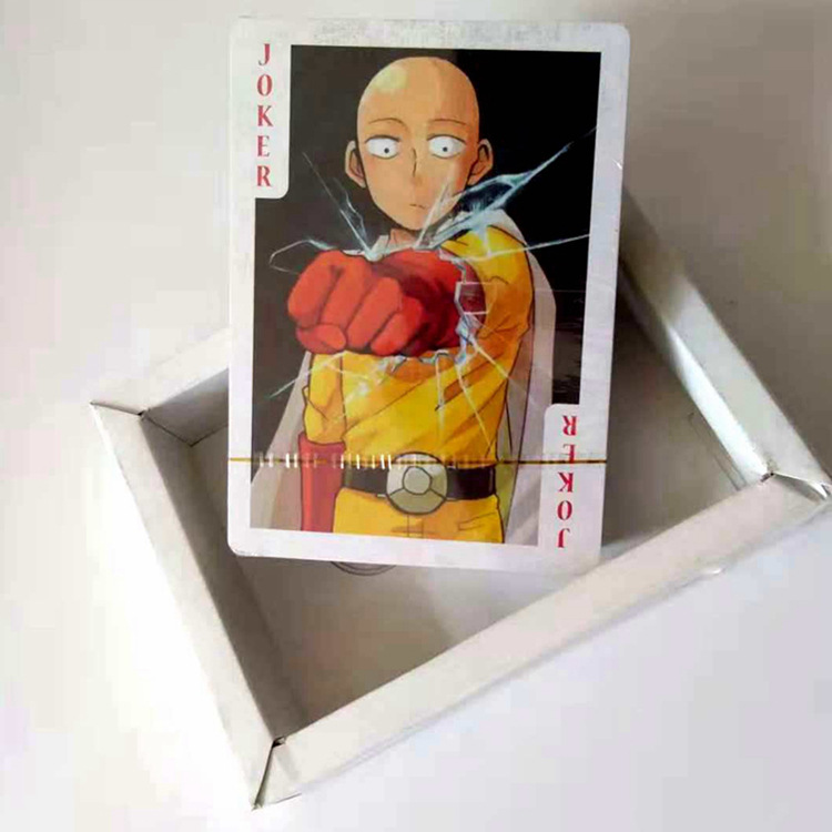 Anime One Punch Man Manga Art Playing Cards Poker 54pcs ...