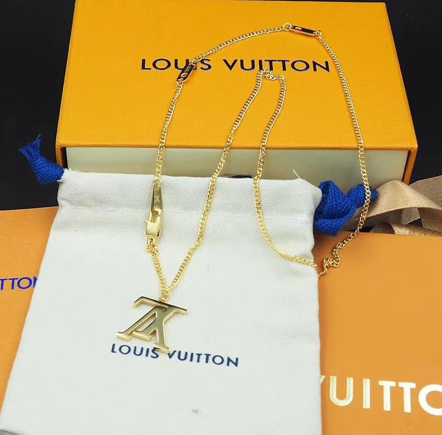 Wholesale With Box Necklace Luxury S Fashion Women Necklace Designer S Lovely P2 Louis Vuitton S ...