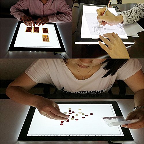 led light table tracing