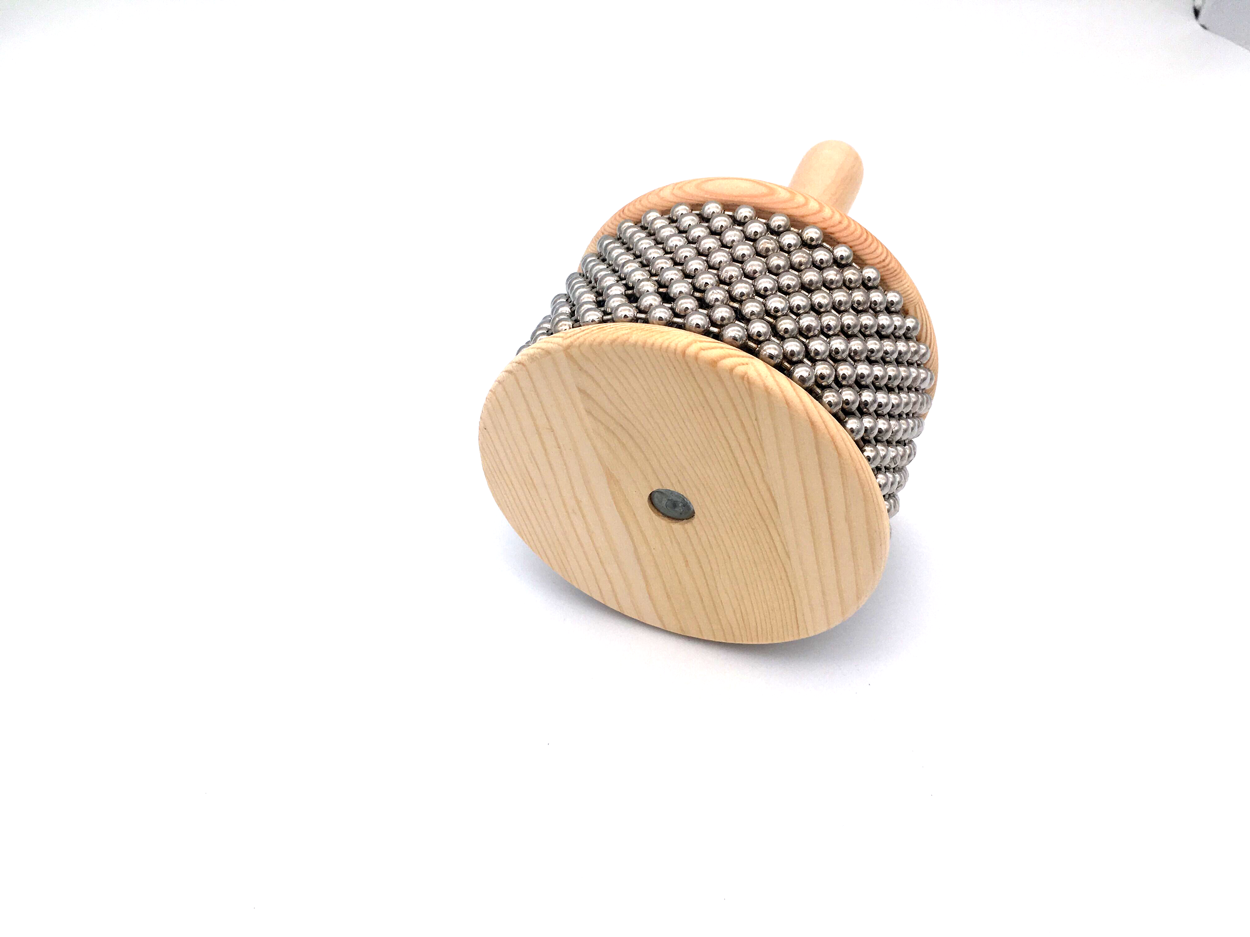 Wooden Cabasa Rhythm Percussion Hand Shaker Instrument with Metal Beads eBay