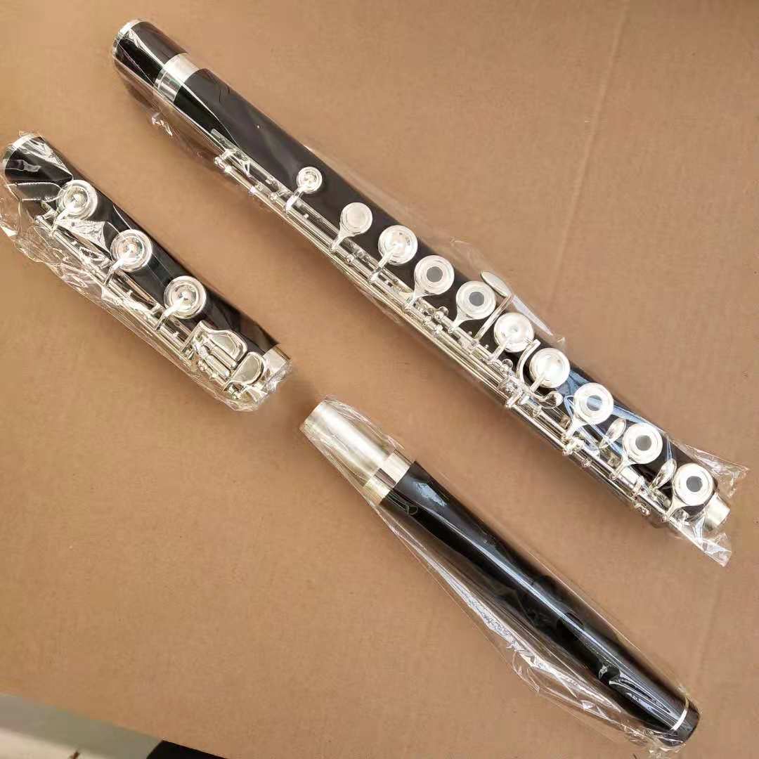 Professional Ebony Flute C Key 17 Open Hole Low B Band eBay