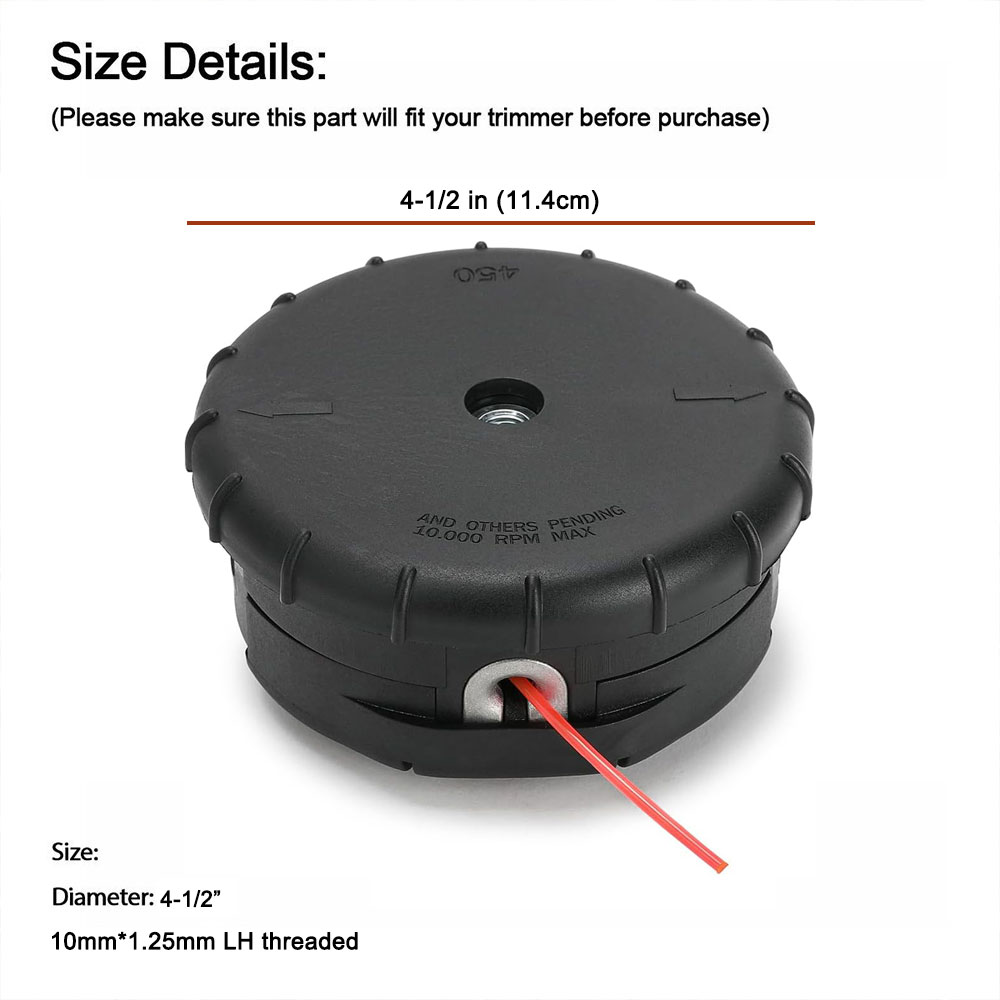 shimmy SPEED FEED 450 TRIMMER HEAD for ECHO STIHL SHINDAIWA 28820