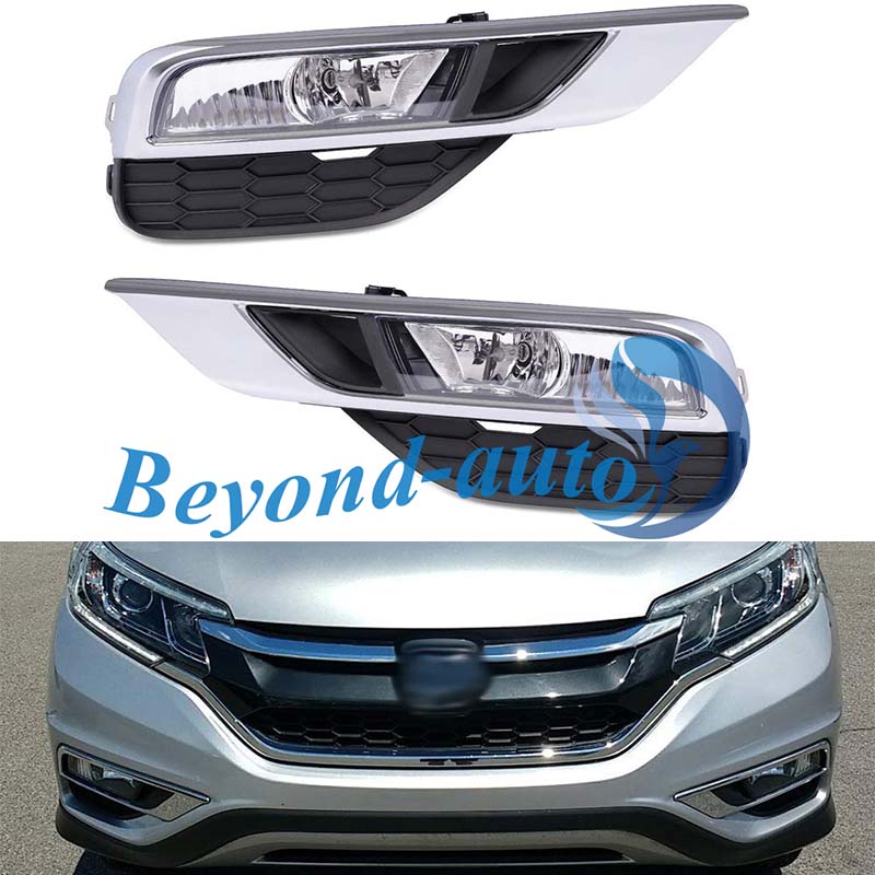 Bumper Driving Fog Lights Lamps w/ Bulbs Switch For 2015-2016 Honda CRV CR-V | eBay