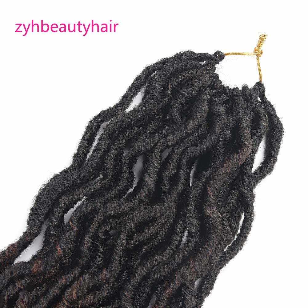 Zoll G Ttin Faux Locs Crochet Braids Flechten Haarverl Ngerungen