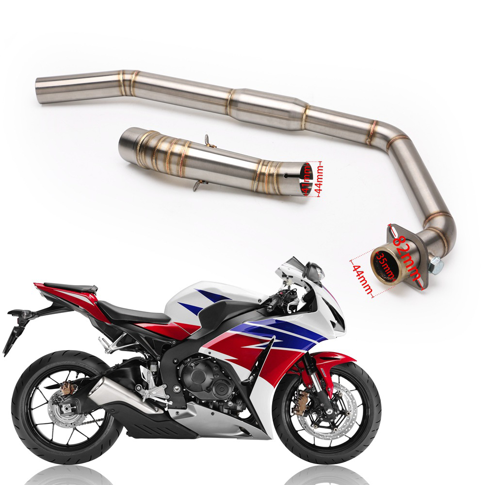 For Honda CBR300R CB300R CB300F Exhaust Pipe Motorcycle 51mm Header Mid
