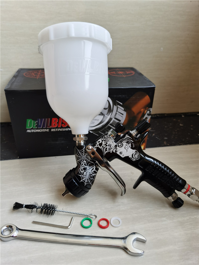 devilbiss gfg pro paint sprayer 1.3mm nozzle with cup