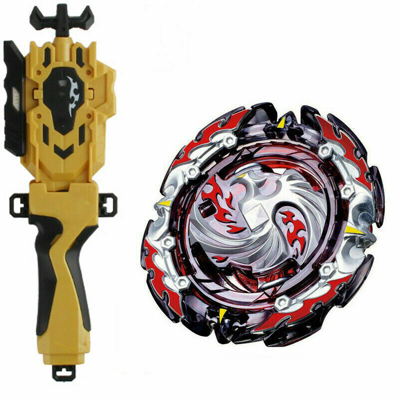 Beyblade BURST B-131 Dead Phoenix Super Z W/ Gold B-88 Launcher+B-123 ...