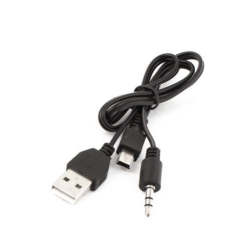 3.5mm To Mini USB Charger Cable For iHome iHM60 iHM61 iHM76 iM60LT Mini