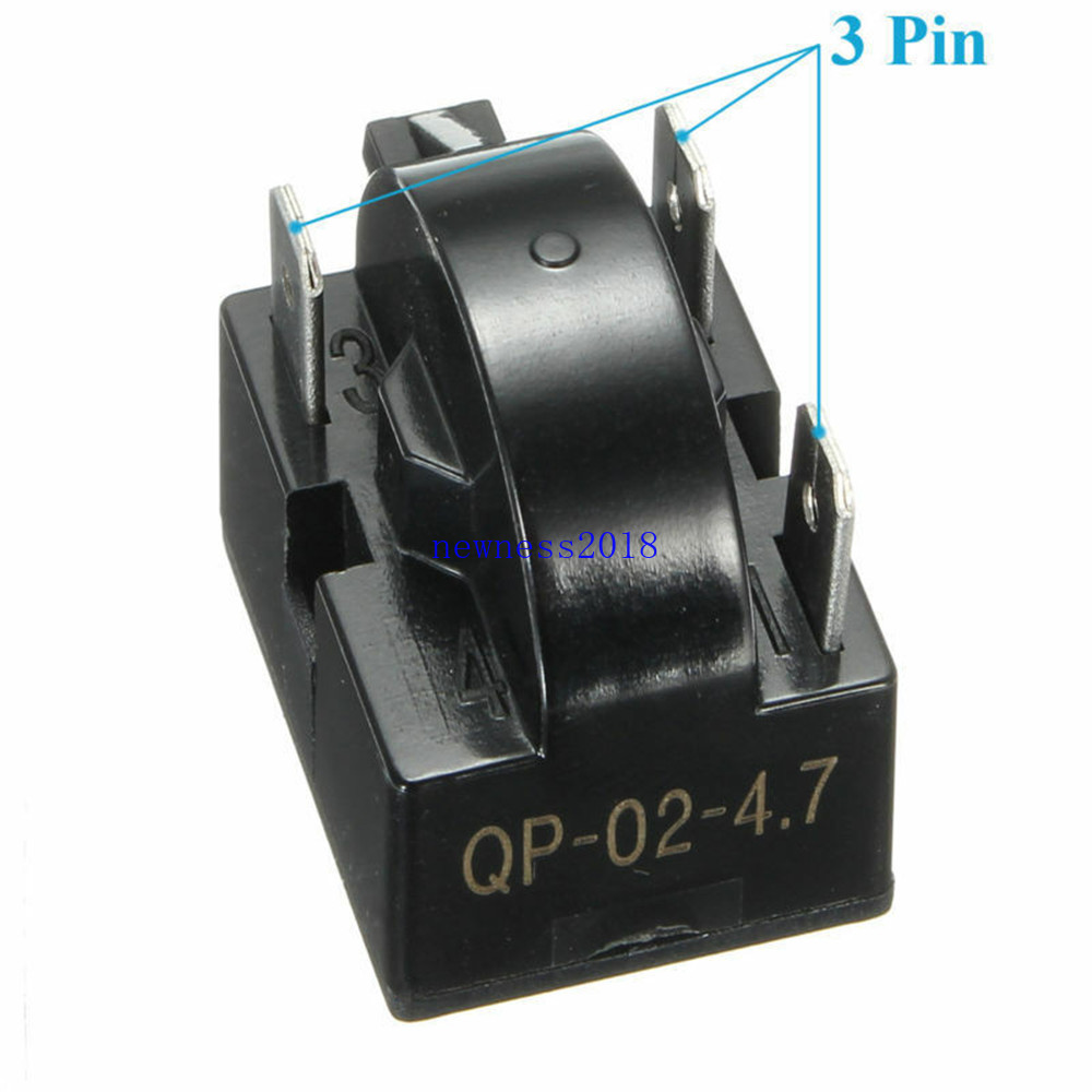QP024.7 Refrigerator Start Relay PTC for3Pin Magic Chef Compressor