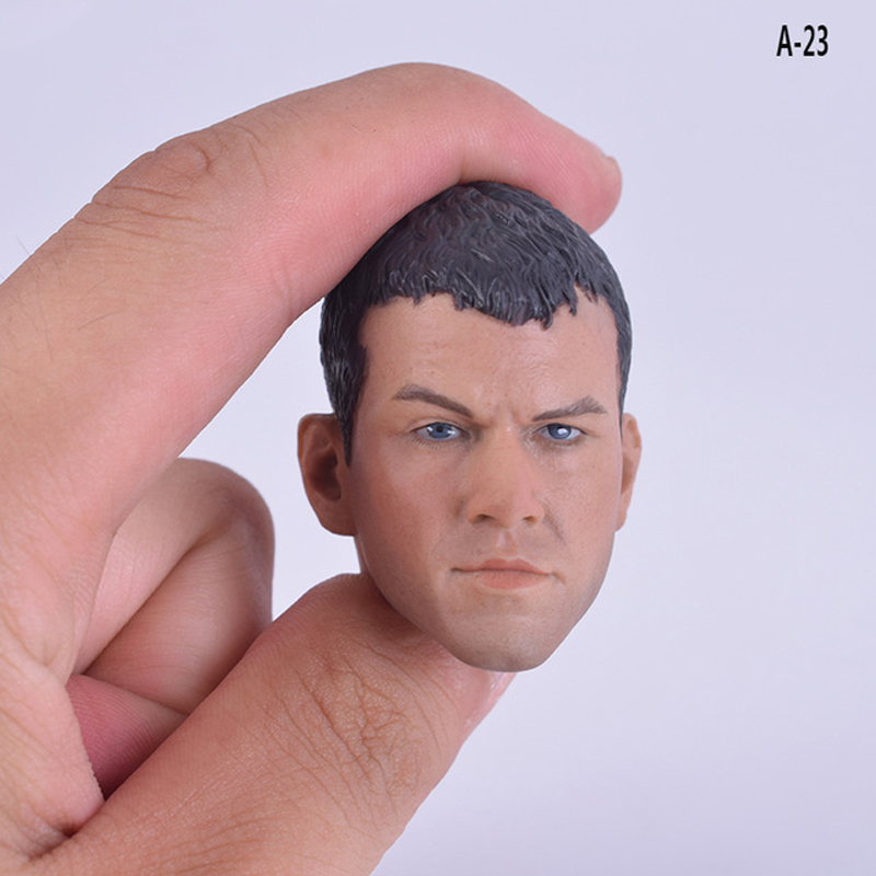 1/6 Matt Damon Head Sculpt A-23 Green Zone Fit 12'' Male Body Action Figure