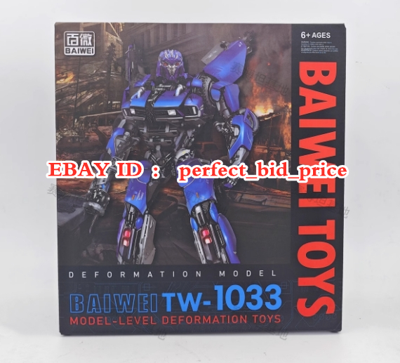 New Deformabl Robot Dropkick Decepticon BAIWEI TW-1033