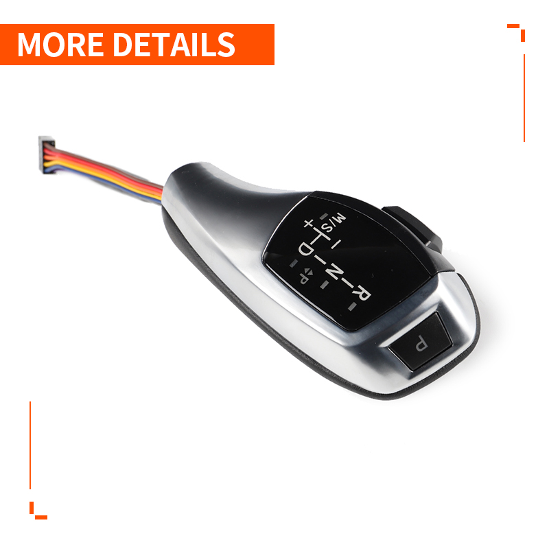 LED Shift Knob Carbon Fiber Shift Knob With LED Screen LHD Automatic