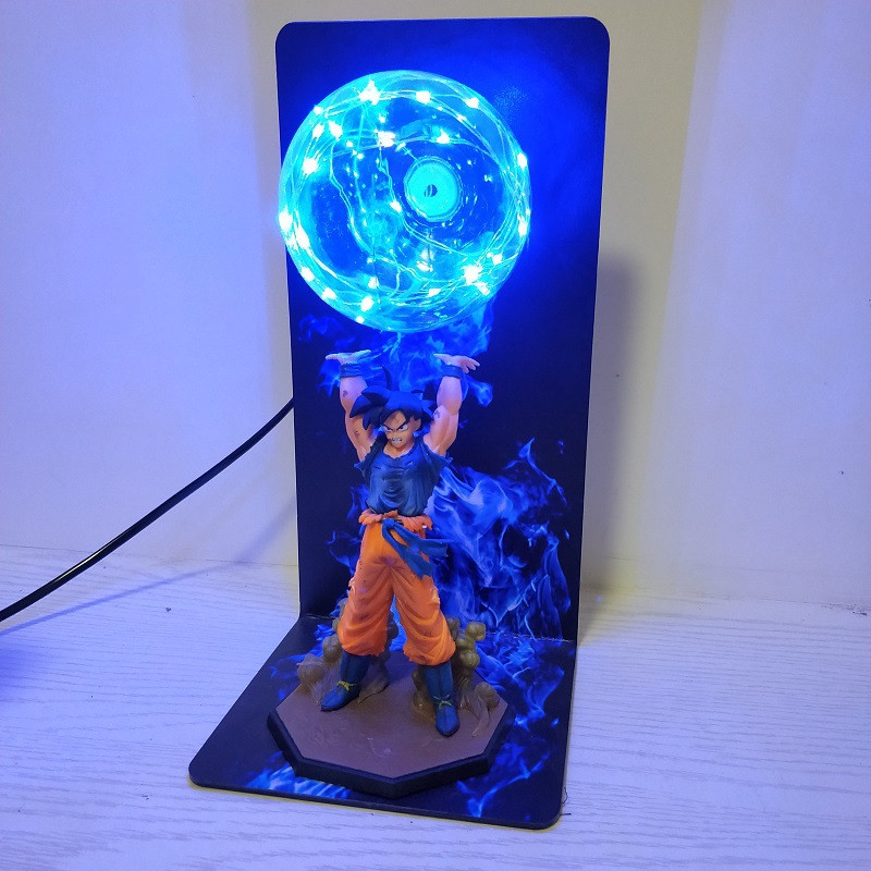 Lampe de table - Dragon Ball Z Force bombs Figurine lampe de chevet LED veilleuse Chambre ...