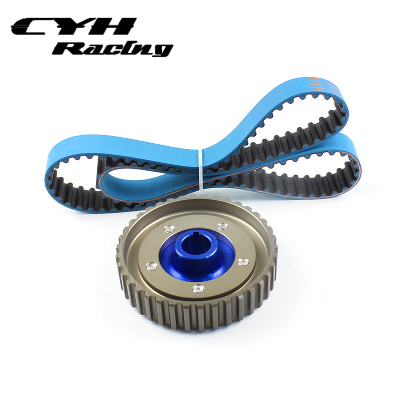 Adjustable Cam Gear Pulley Timing Belt 104T For Honda Civic 1 6L D16 D16Y7 D16Z6 EBay