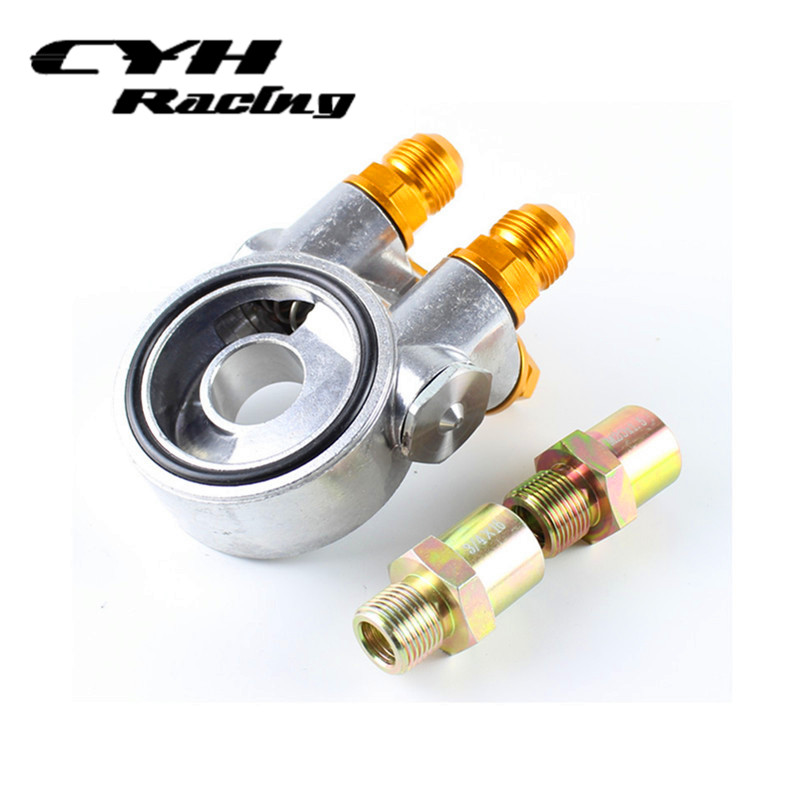 Universal Oil Filter Cooler Adapter Kits Thermostat Open From 7085Deg