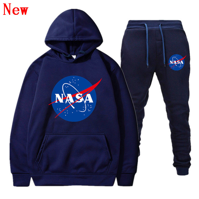 Fashion Designer NASA Tracksuit Spring Autumn Casual Unisex Brand ...