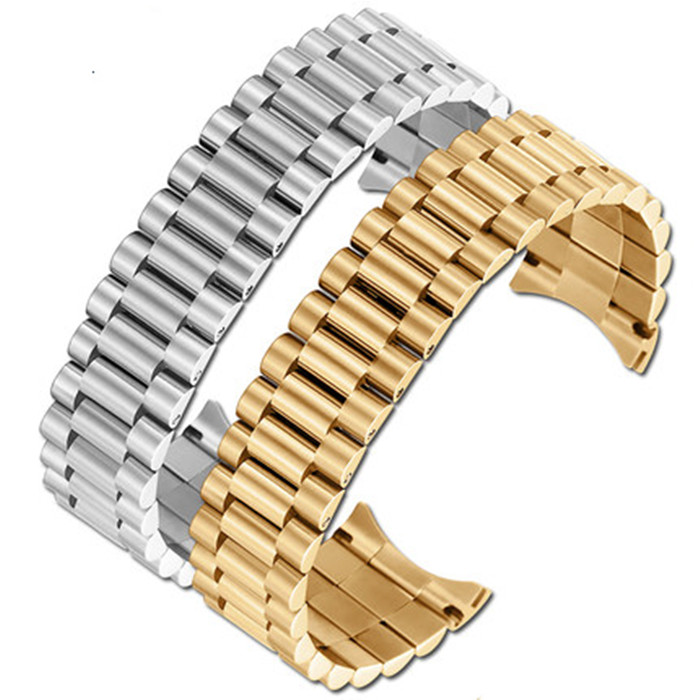 rolex stainless watch bands