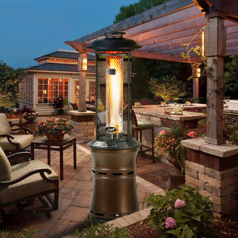 Commercial Outdoor Patio Heater Propane Gas Standing LP Retractable 36000BTU eBay