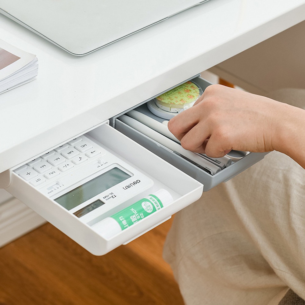 Under Desk Drawer Under Desk Table Storage Drawer Organizer Large Size