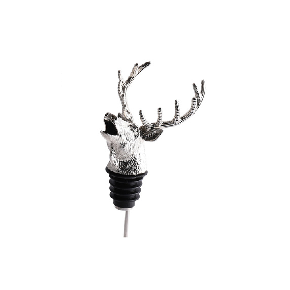 Classics Jagermeister Stag Head Bottle Pourer Deer Head Bottle Pourer Genuine Jagermeister
