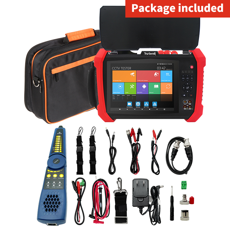 Rsrteng X9-movtadhs Pro Rsrteng CCTV Tester 8K 32MP 12MP IP Camera