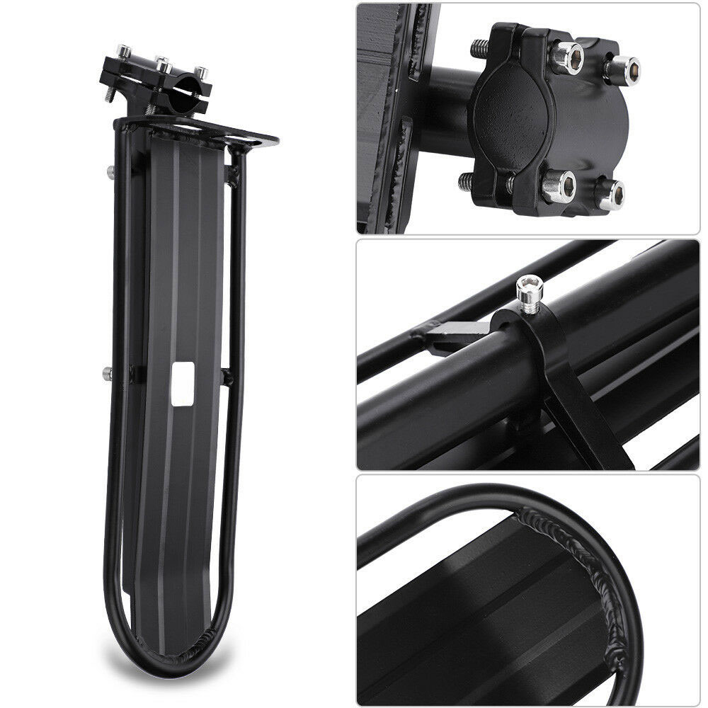Bike Bicycle Rear Rack Bracket Seat Post Mount Pannier Luggage Carrier