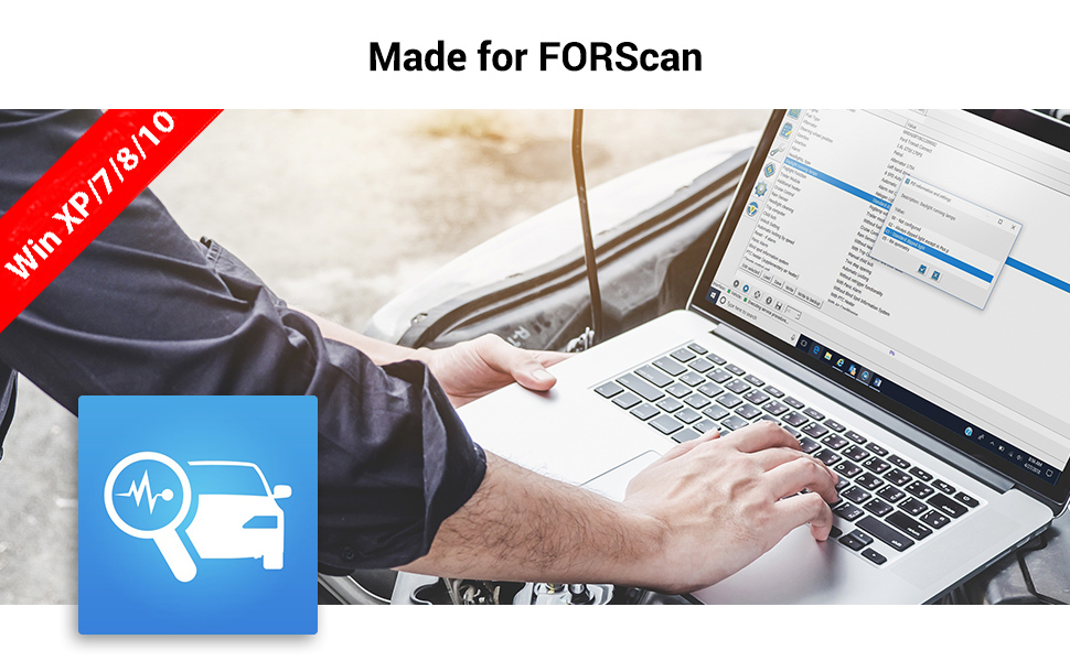 Ford Forscan Pro USB Diagnostic Cable