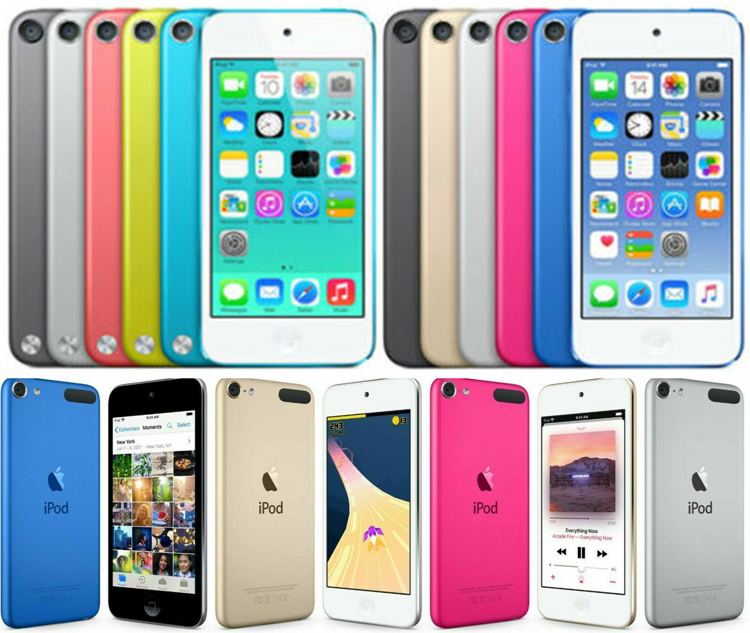 Apple iPod Touch 5TH 6TH 7TH Generation 16 32 64 128 256GB All