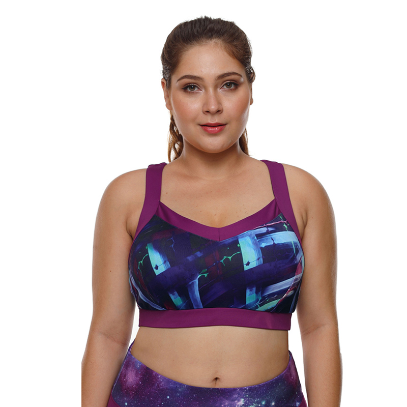 Sexy Bare Midriff Active Wear Women Running Yoga Gym Deep V-neck Plus ...