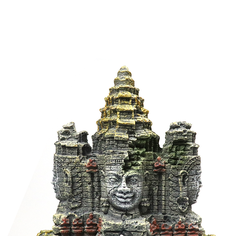 angkor wat aquarium decoration